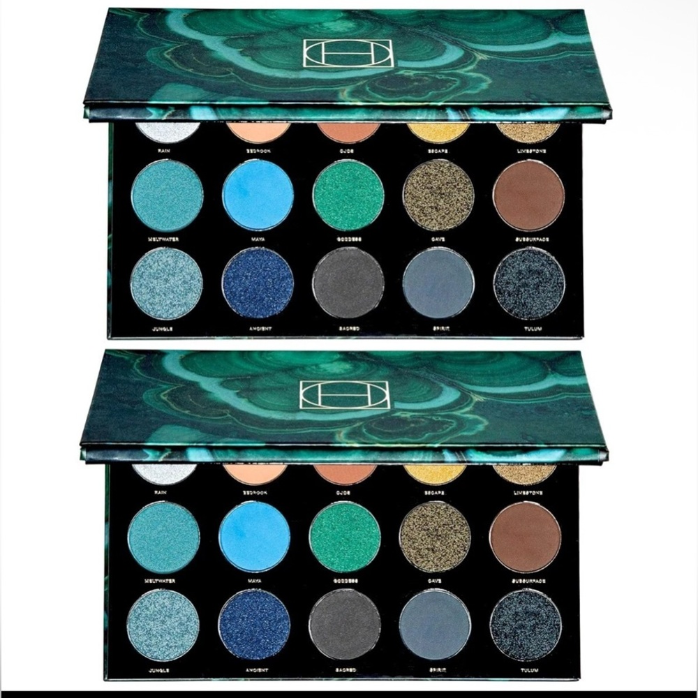Hipdot Cenote Eyeshadow Palette with Blue and Green Shades 💙💚💙💚💙💚